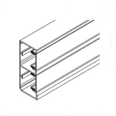 MOULURE PVC 2 COMP/4 K45 135X55 BLANC